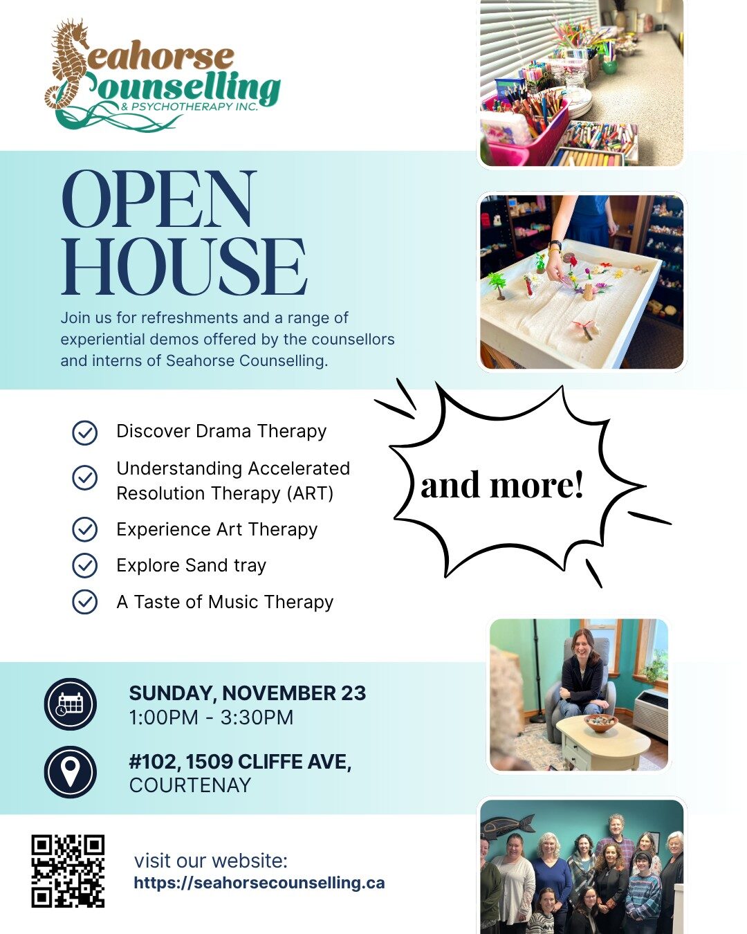 Seahorse Counselling Open House